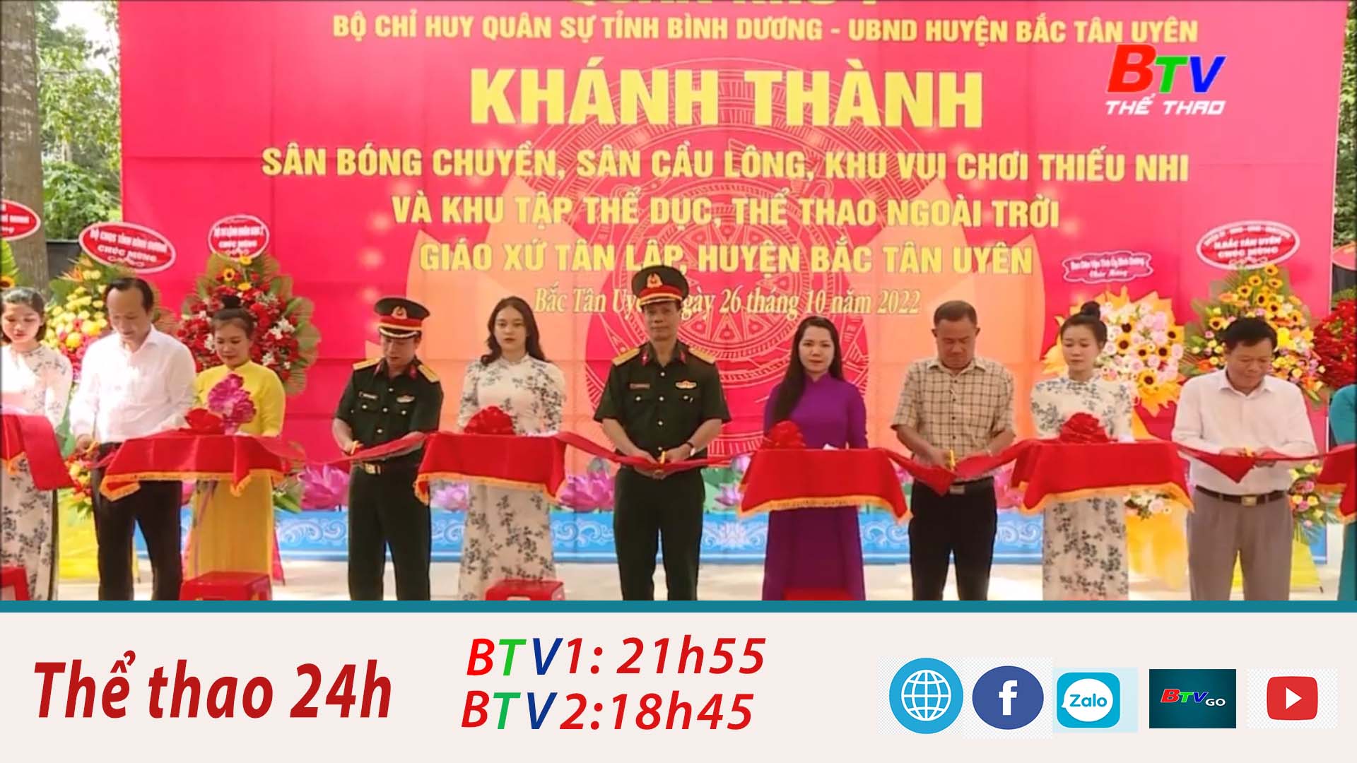  Khánh thành khu tập TDTT ngoài trời ở Giáo xứ Tân Lập